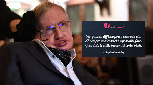 Fig. 4 - Stephen Hawking: Oxford, 8 gennaio 1942 – Cambridge, 14 marzo 2018.