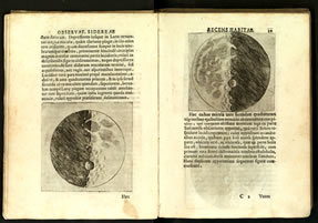 Galileo Galilei - Sidereus Nuncius (1610). La Luna.
