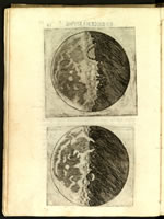 Galileo Galilei - Sidereus Nuncius (1610). La Luna.