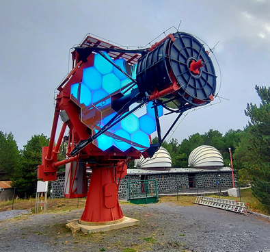 The ASTRI-Horn prototype telescope is located at the headquarters of the Catania Astronomical Observatory in Serra La Nave (Catania). Credits: ASTRI.