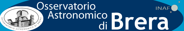 INAF - Osservatorio Astronomico di Brera - immagine con il logo dell'OAB