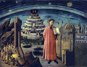 Fig. 3 - Immagine artistica Dante Alighieri.