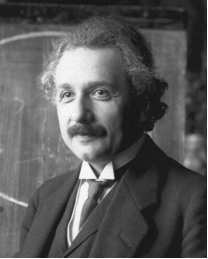Fig. 1 - Albert Einstein nel 1921, all’età di 42 anni.