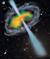 artistic impression of a gamma-ray burst GRBs