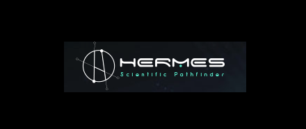 Logo della missione HERMES (High Energy Rapid Modular Ensemble of Satellites)
