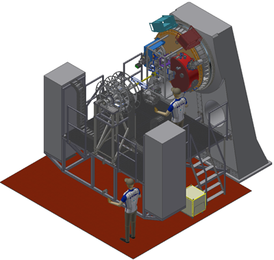 SOXS will be installed at one of the Nasmyth foci of the NTT, replacing SOFI a productive infrared spectrograph and imaging camera running more than 20 years. SoXS is being built to provide an unique specialized facility to follow up any kind of transient events with the best possible response time paired with high efficiency and availability. (Crediti ESO).