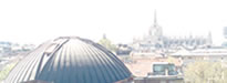 La cupola a Fiore a Milano: immagine che rappresenta l’osservatorio astronomico di Brera