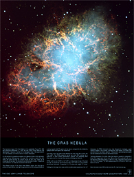 Poster No. 9: The Crab Nebula (JPEG: 536k)