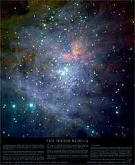 Poster No. 13: The Orion Nebula (JPEG: 384k)