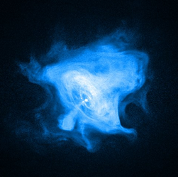 Crab Nebula:
Fingers, Loops and Bays in The Crab Nebula. NASA/CXC/SAO/F.Seward et al.